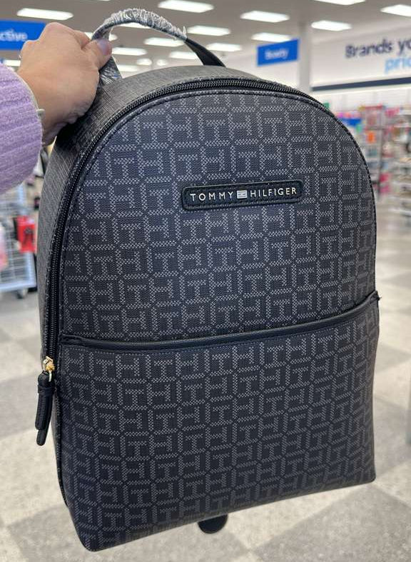 Bolso / Mochila / Negra - gris  / R030626-6037-5