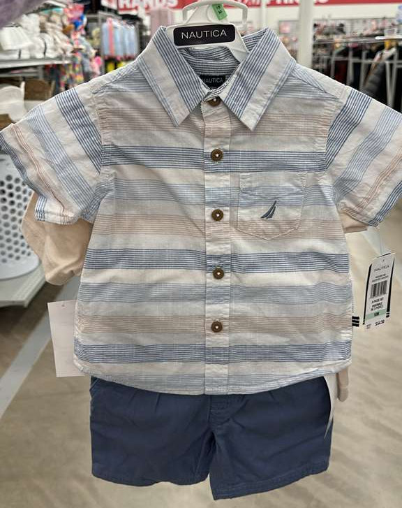 Ropa infantil / Conjunto de 3 piezas Náutica / B030626-55047