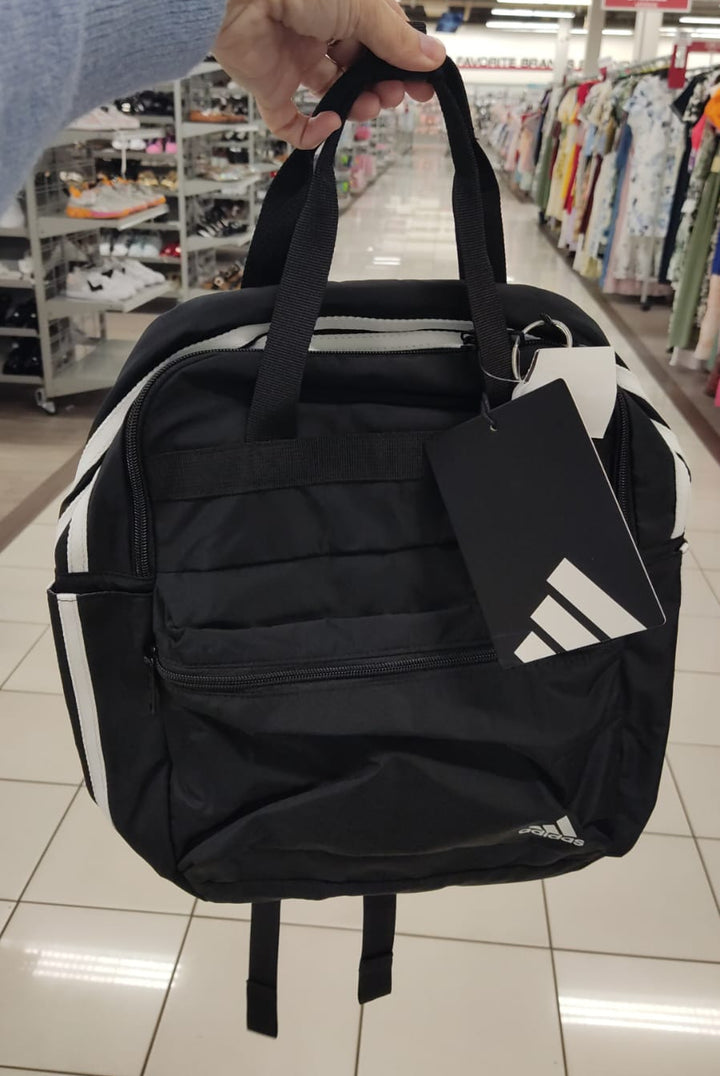 Bolso / Mochila Mediana /  Negra / ADIDAS /  B031326-90323