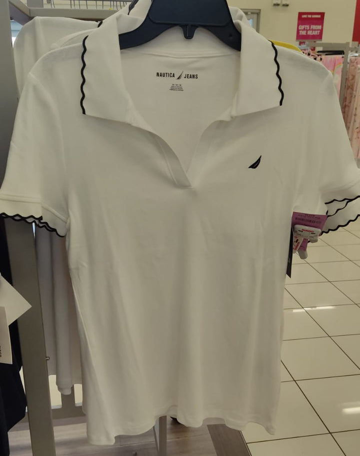 Blusa mujer / manga corta / NAUTICA / B031526-51626