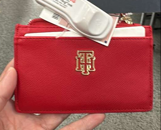 Billetera / Tarjetero con zipper  / Mujer / Rojo / TH / B031726-6048-5