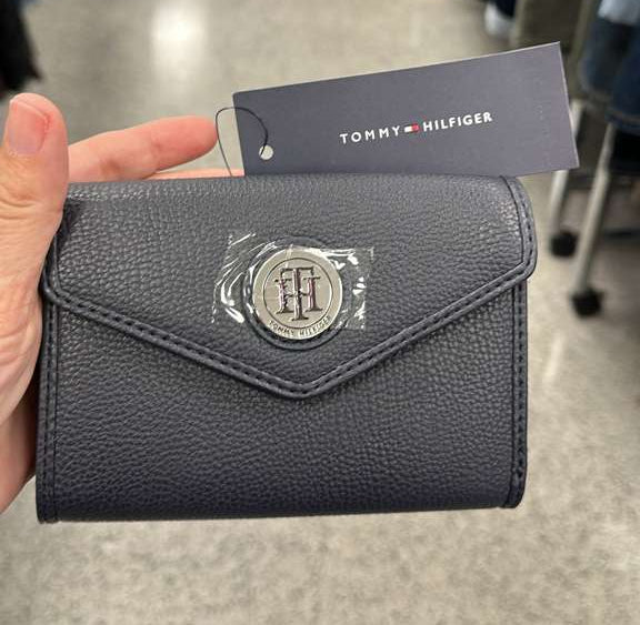 Billetera con zipper  Mujer / Azul / TH / B031726-6048-5