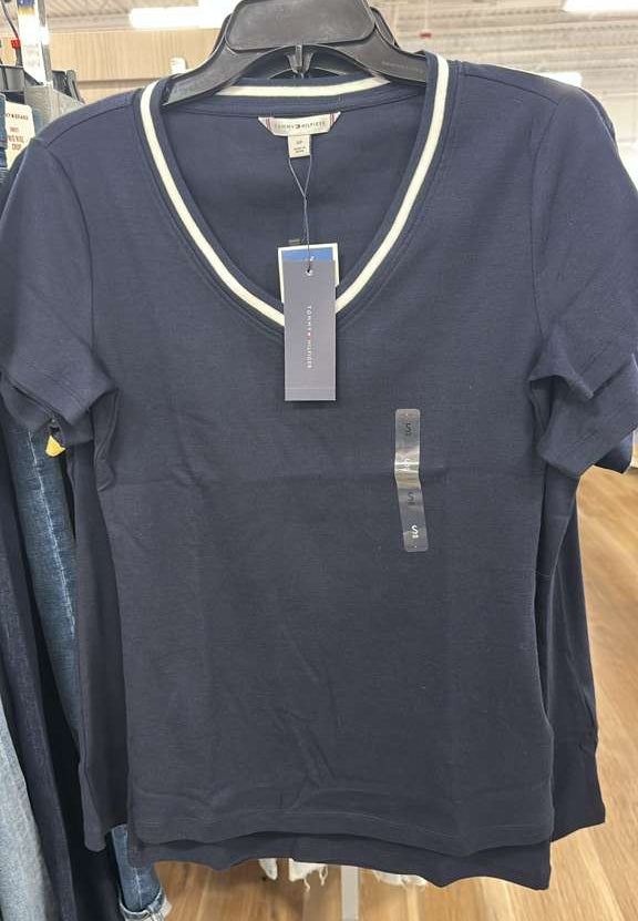 Blusa mujer / manga corta / azul / TH / MRS032626-3517