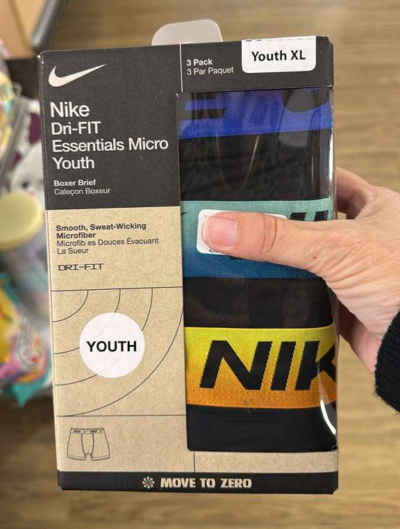 Ropa interior / Boxers infantil / 3 Pack / Nike / MRS032626-3970