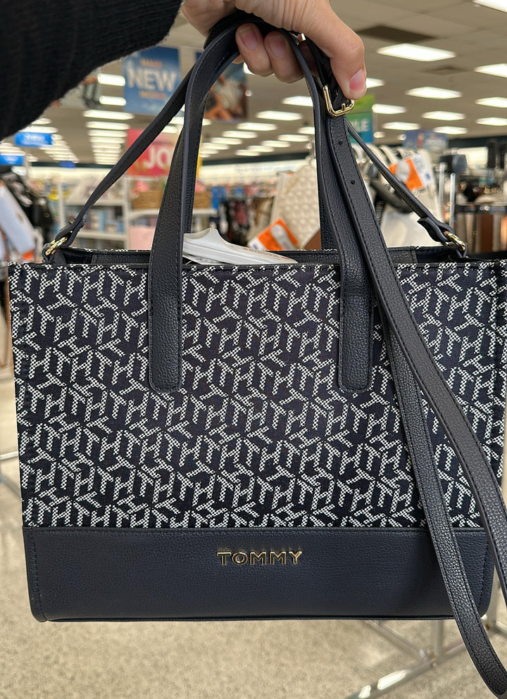 Bolso mediano / Azul / TH / R032626-6057-0