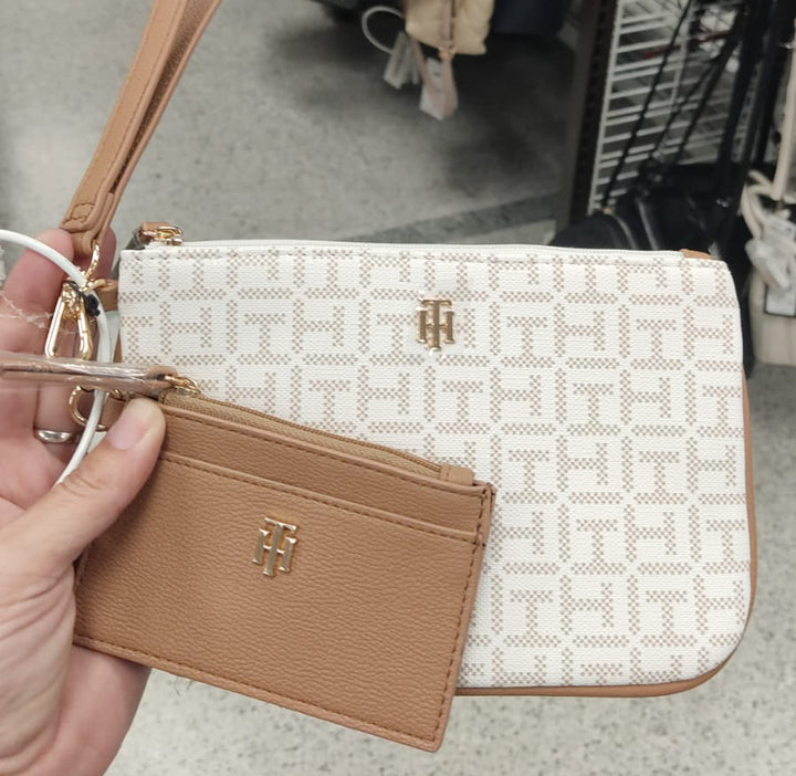 Bolso / Carterita de mano con tarjetero / TH / R041026-6069-3