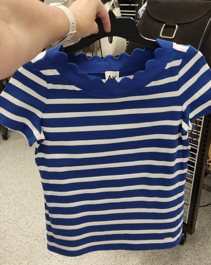 Blusa mujer / manga corta / ANNE KLEIN / R041026-6069-3