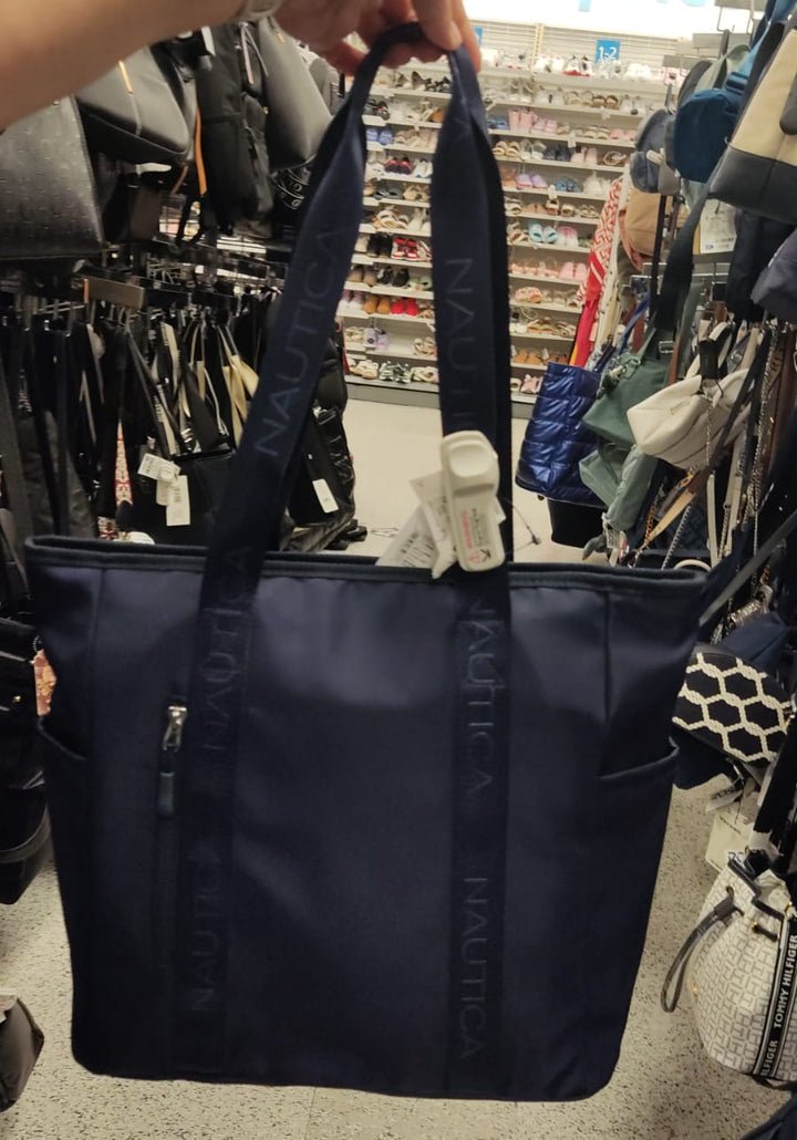 Bolso / Tote con zipper /Azul/ NAUTICA / R042726-6086-2