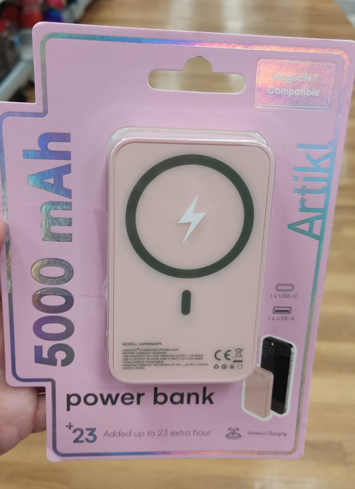 Accesorios /  Power Bank Mag Safe Compatible / 5000 mAh / Artikl  / TJ051026-8825