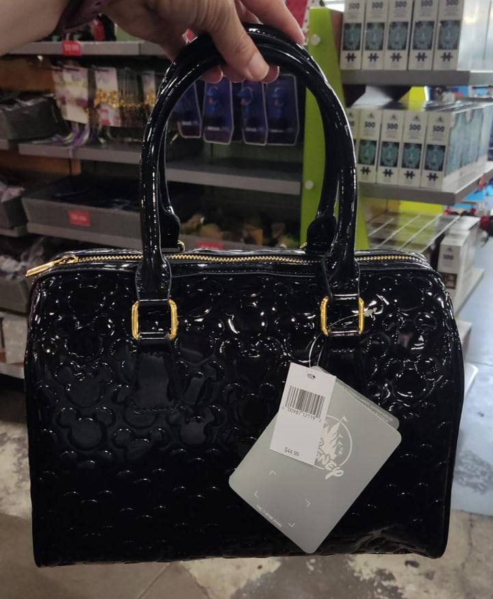 Bolso cruzado / Doble correa / Negro / DISNEY / D051426-000-VG