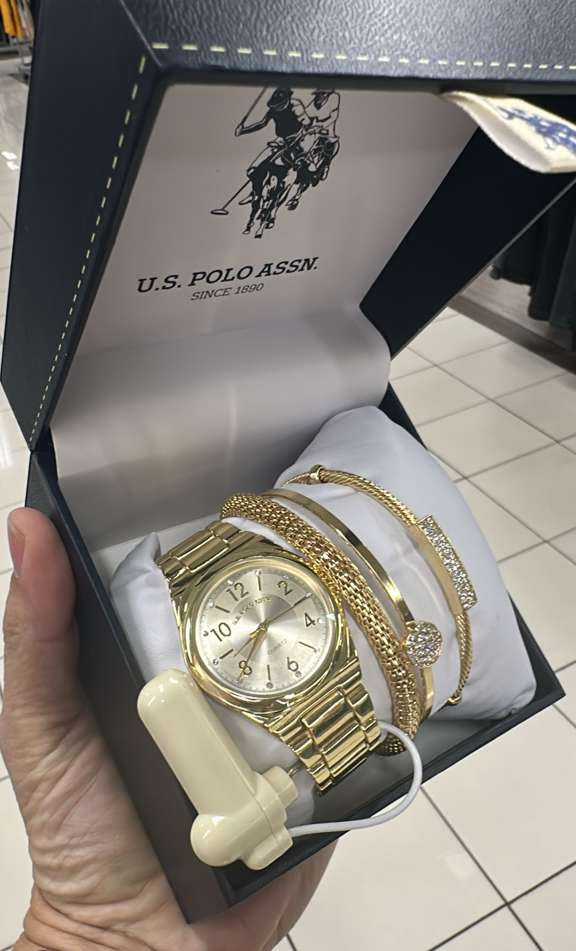 Accesorios / Reloj de Mujer / Dorado / Números arábigos / US POLO / B052226-14428