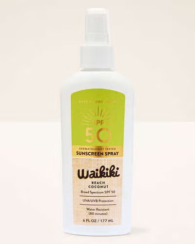 Cuidado personal / Protector solar en spray SPF 50 / Waikiki Beach Coconut / 177 ml / BBW / MISC 2026