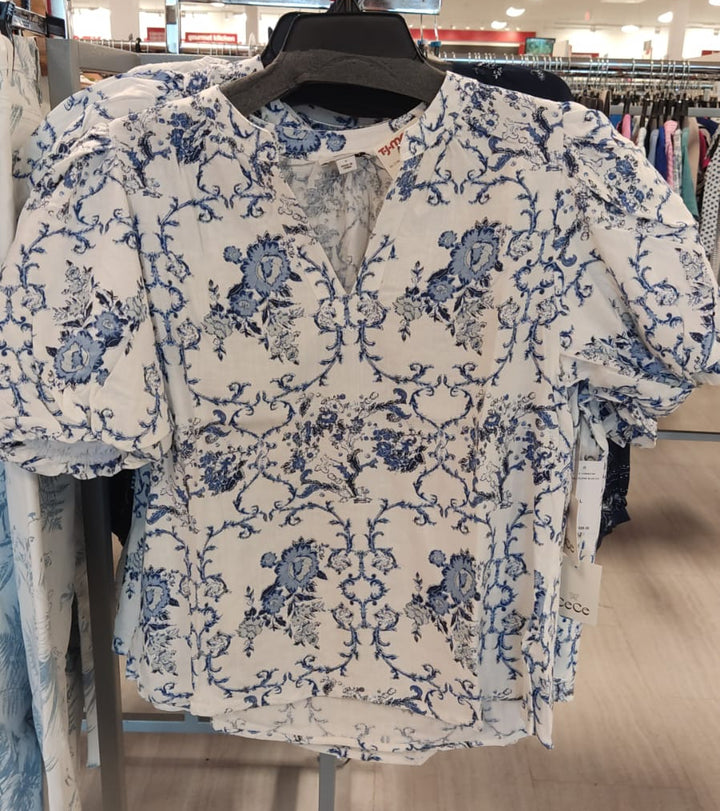 Blusa Mujer  / Manga Corta / CeCe / TJ052826-5738