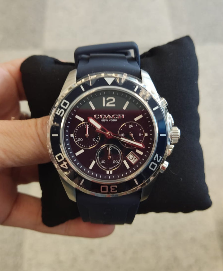 Accesorios / Reloj hombre / Correa de silicona azul / COACH / R060126-6121-8