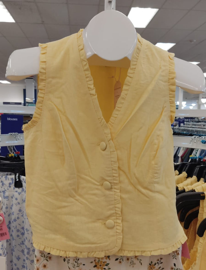 Blusa Mujer  /Chaleco / Amarillo / ZZ /  MRS060426-425