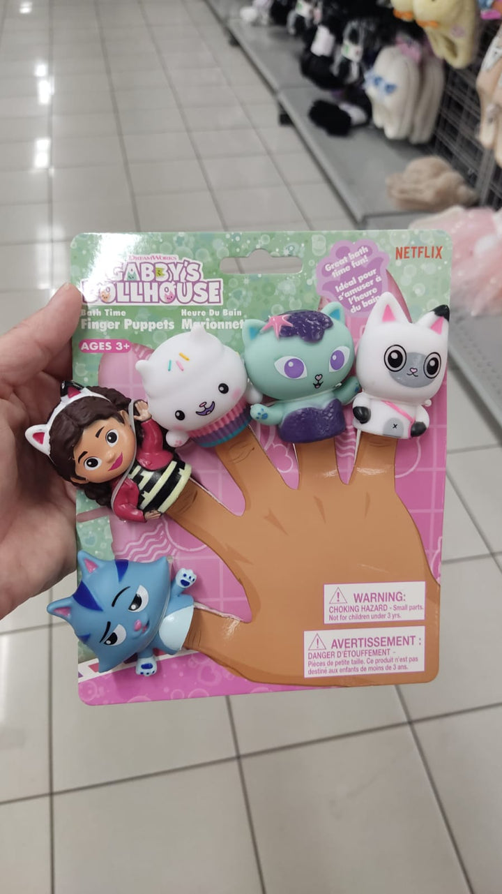 Juguetes / Finger Puppets / Gabby's Dollhouse / 5 piezas  / B060726-34684