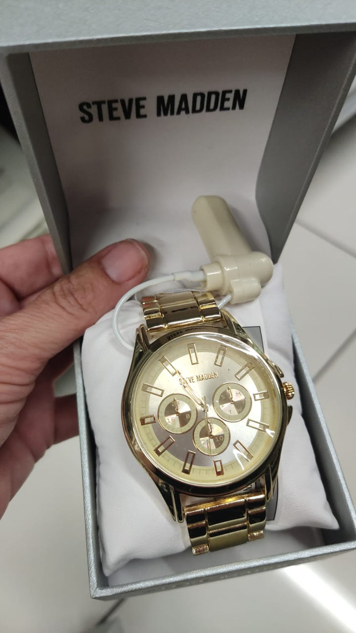 Accesorios / Reloj de Hombre / Dorado / Steve Madden / B061926-49070