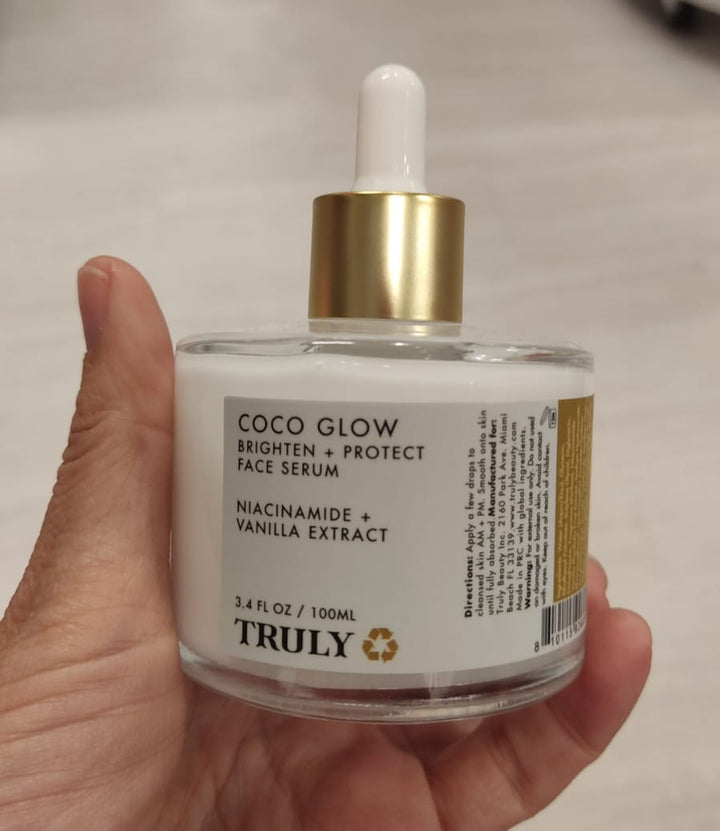 Cuidado personal / Coco Glow Brighten + Protect Face Serum / TRULY / 100mL / TJ062626-254