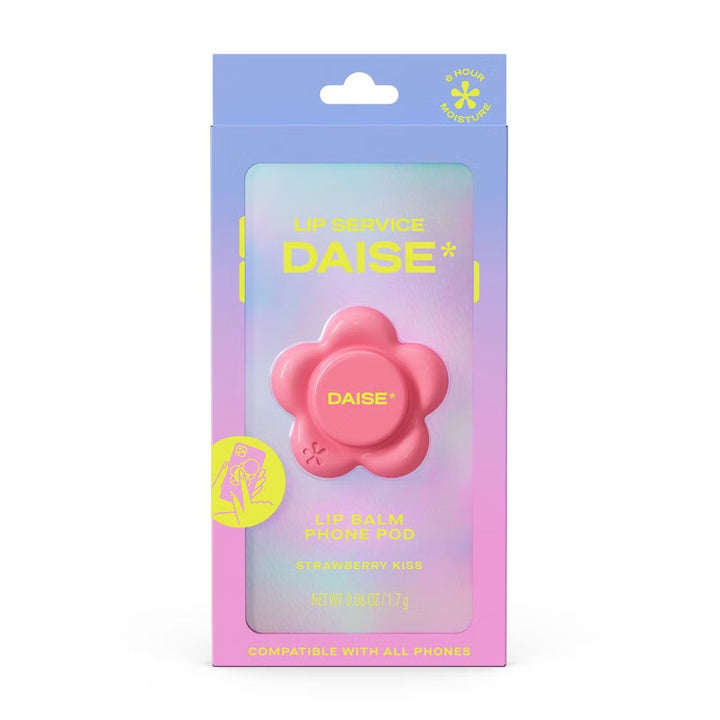 DAISE / Lip Balm Phone Pod - Strawberry Kiss - 1.7g