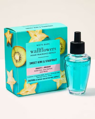 AP / 2 x 6,500 - Wallflowers Refills / BBW / Sweet Kiwi & Starfruit
