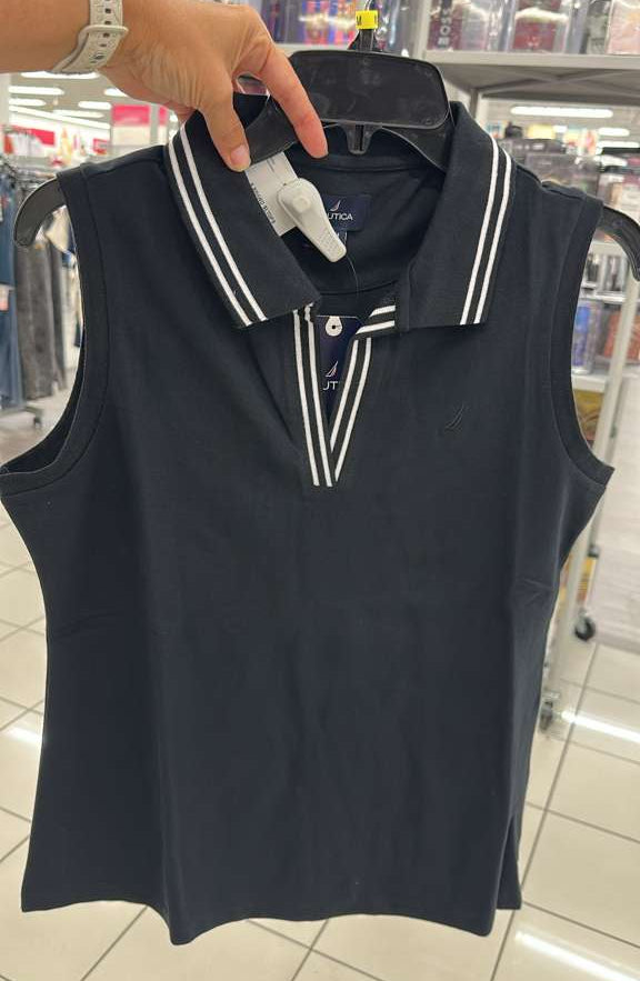 Blusa Mujer / Sin Mangas / NAUTICA / Negro / B072826-43555