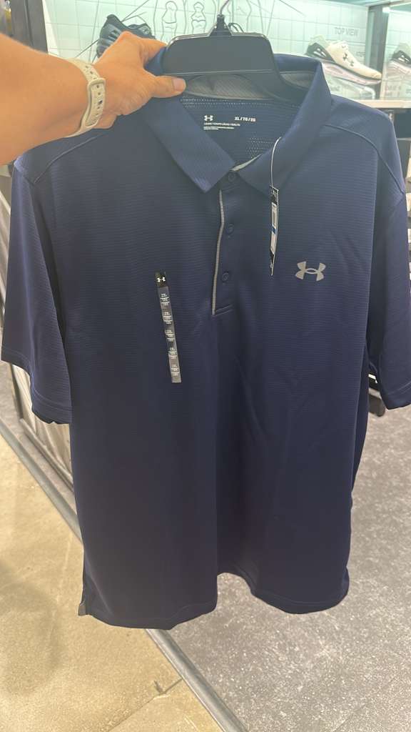 Camisa Hombre Under Armour Azul- Talla XL