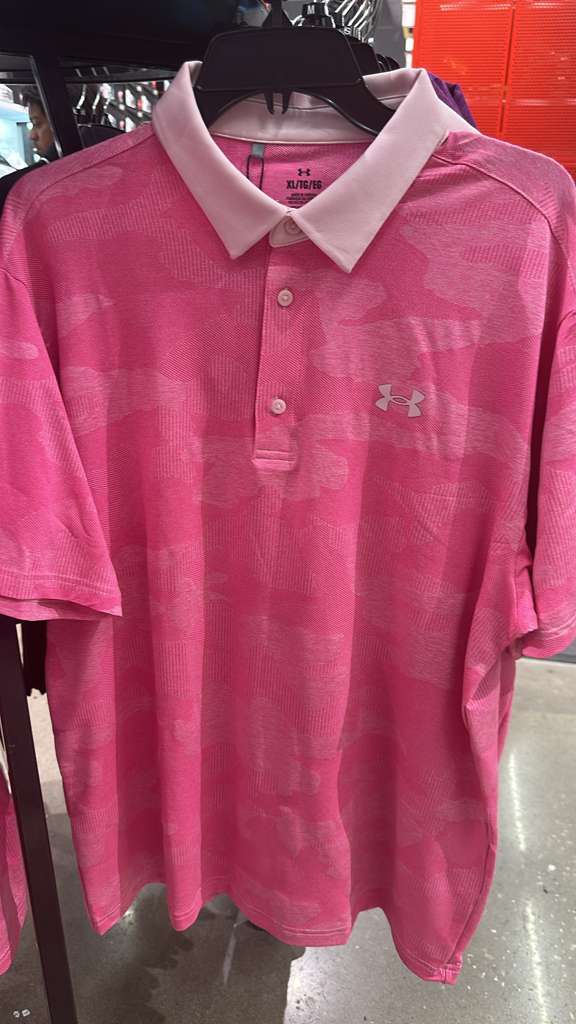 Camisa Hombre Under Armour Rosada- Talla XL