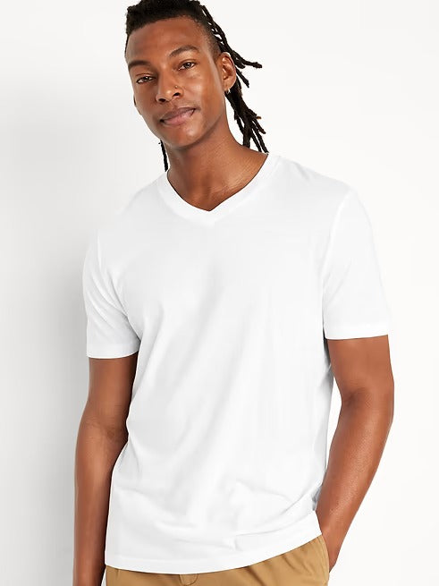AP / Camiseta hombre cuello en V / Blanca / OLD NAVY / Talla L / MISC 2026