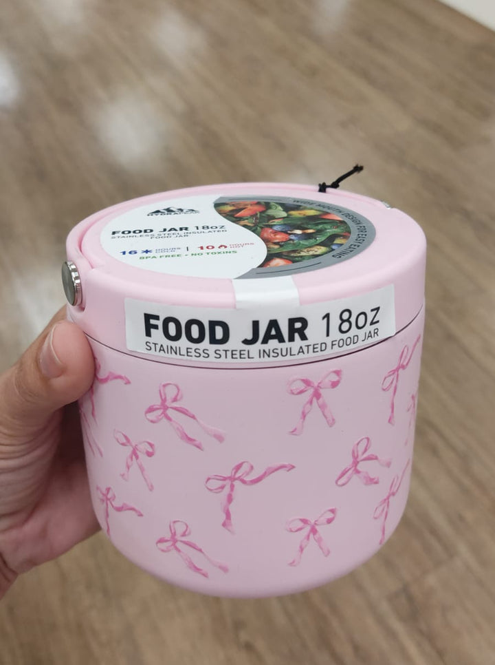 Hogar / Food Jar HIDRAPEAK / Lazos Rosa / 18 Oz / MRS080126-5002