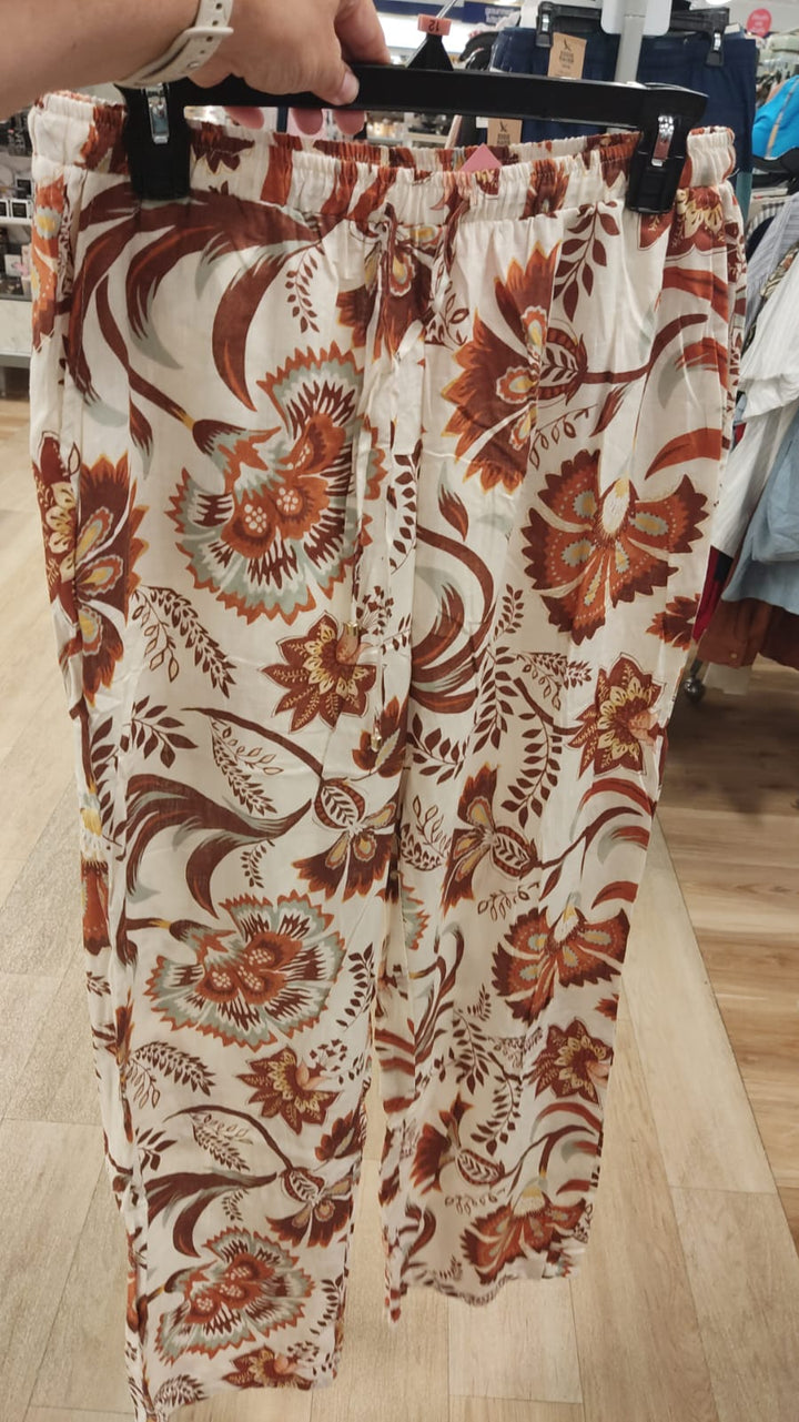 Pantalón mujer / Estampado floral / ZZ / MRS080326-8434