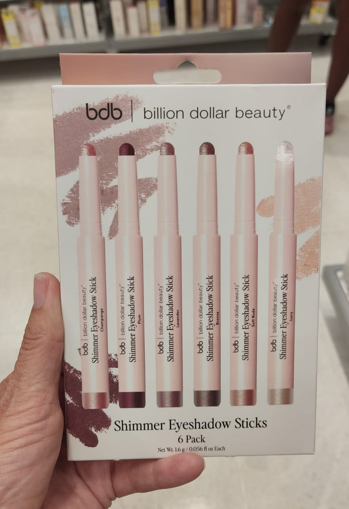 Maquillaje / Shimmer Eyeshadow Sticks /  Billion Dollar Beauty / MRS080526-2039
