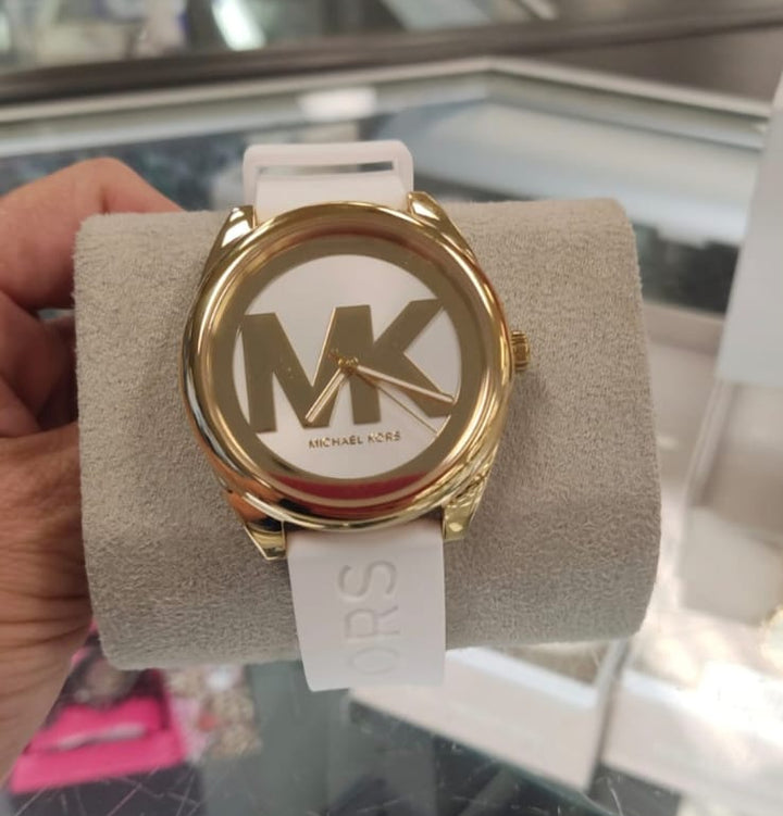Reloj de Mujer MK- Faja Blanca