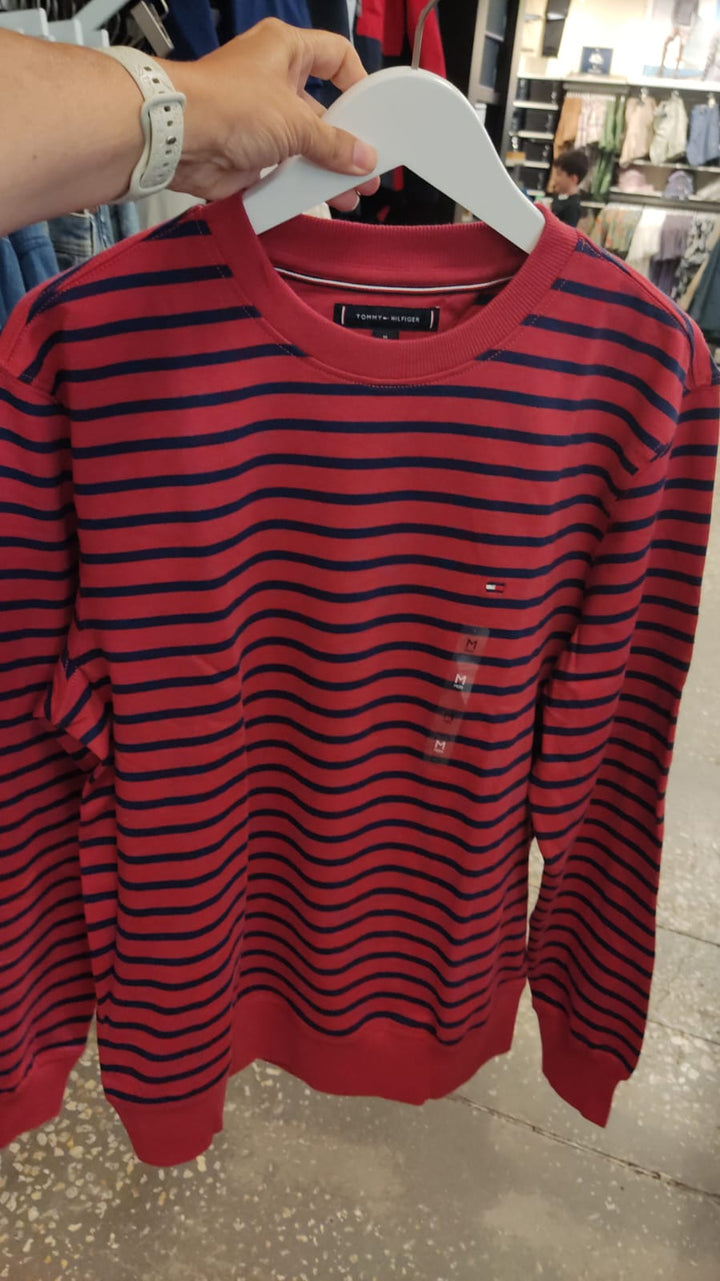 Sudadera Hombre a rayas / TH- Talla M