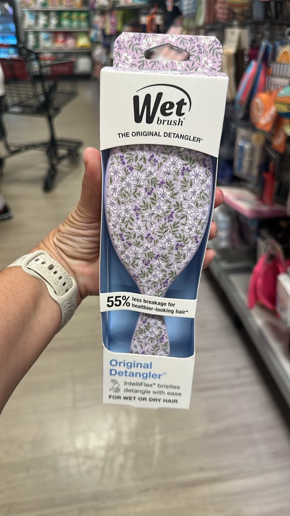 Accesorio /  Cepillo  / floral lavanda / Wet Brush Original Detangler / TJ080926-257