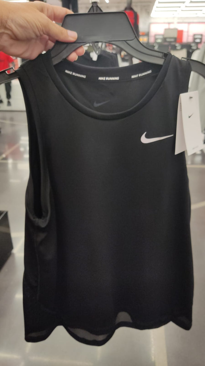Camiseta sin mangas Nike Miler Negro /  Talla L