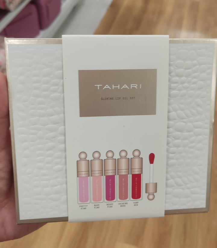 Maquillaje / Set de aceites labiales brillantes / TAHARI / TJ081026-3339