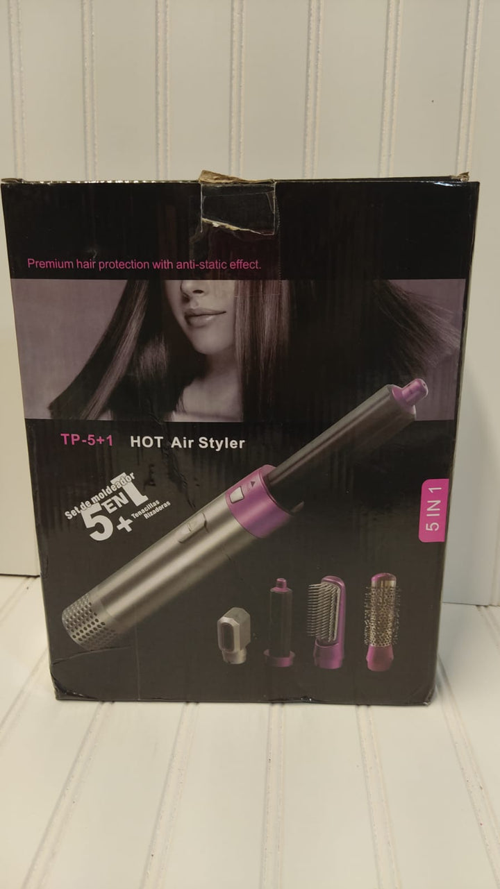 Plancha Secadora Para Cabello 5 en 1.