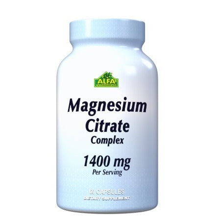 AP / Alfa / Magnesium Citrate Complex 1400 mg / 60 Capsules MISC 2026 VG
