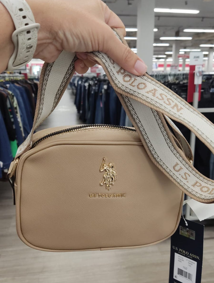 Bolso cruzado / Beige /  US POLO / B081826-6361