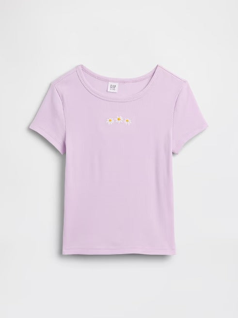 AP / Blusa niña / Lila con Flores / GAP / Talla XL(12)