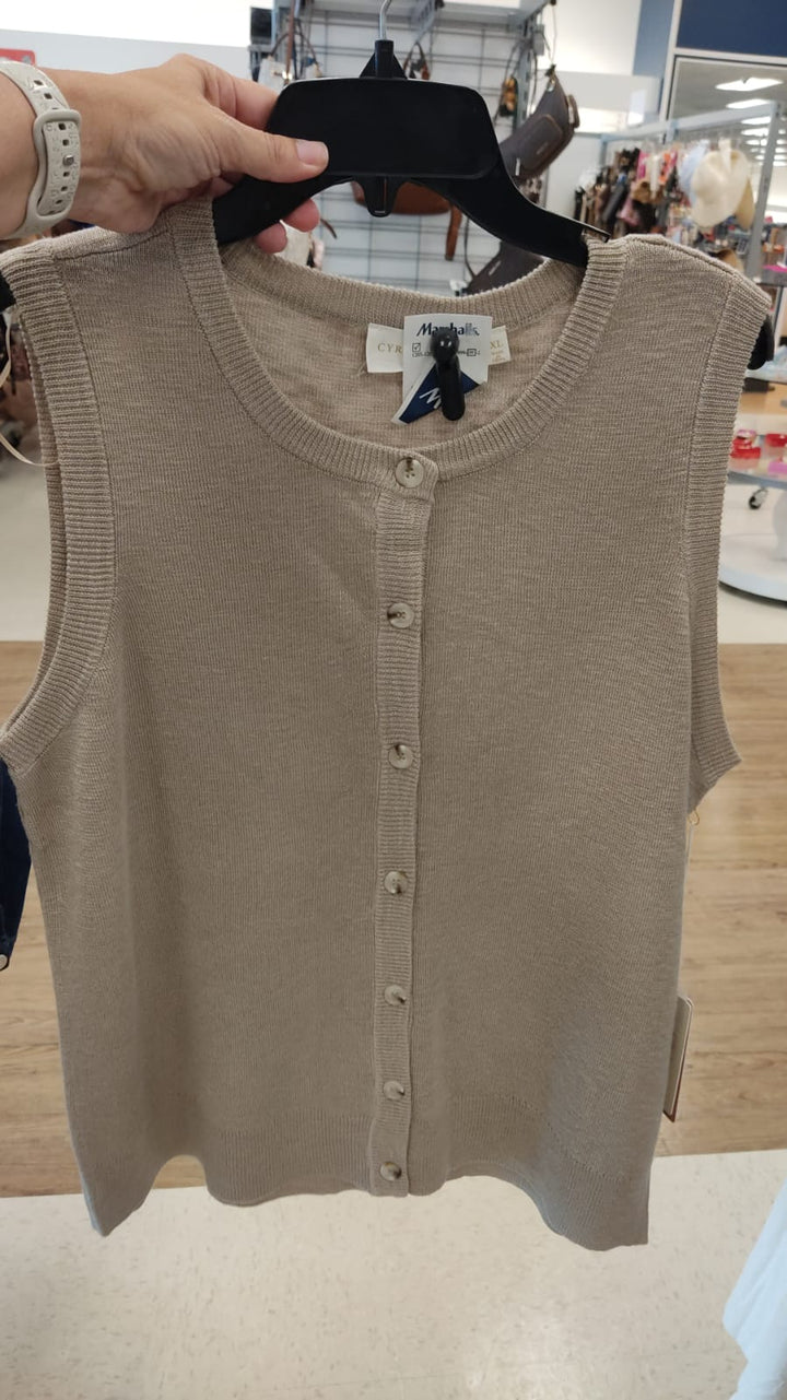 Blusa / Estilo chaleco / beige  / ZZ / MRS082126-1684