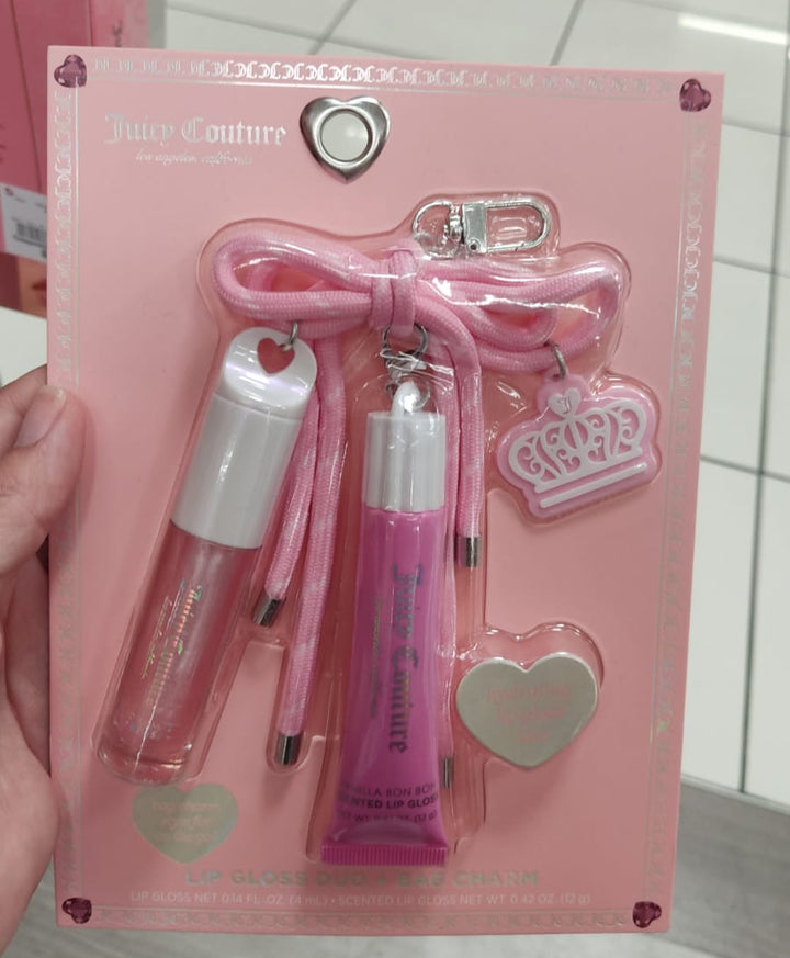 Maquillaje / Lip Gloss duo con llavero / Juicy Couture / B082425-72452