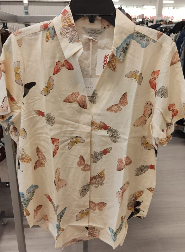 Blusa mujer / manga corta / ZZ /  TJ082526-2185