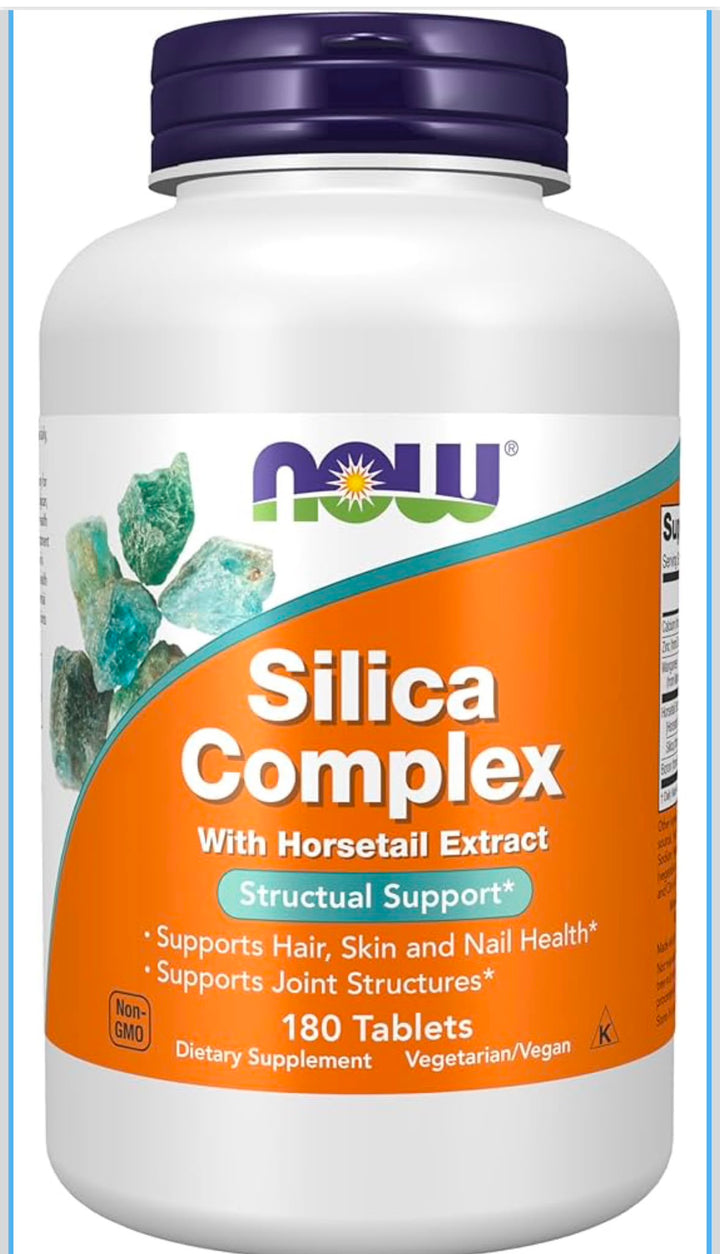 Silica Complex / 180 Tabletas / Now