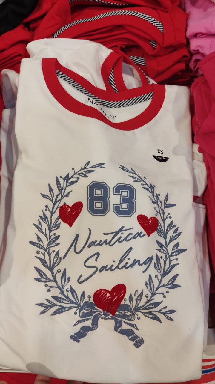 Blusa mujer (cuello redondo) NAUTICA - Talla S