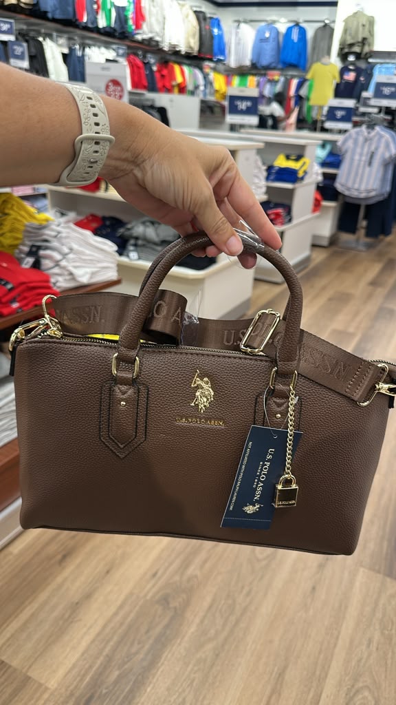 Bolso de mano / Cafe /  U.S. Polo Assn