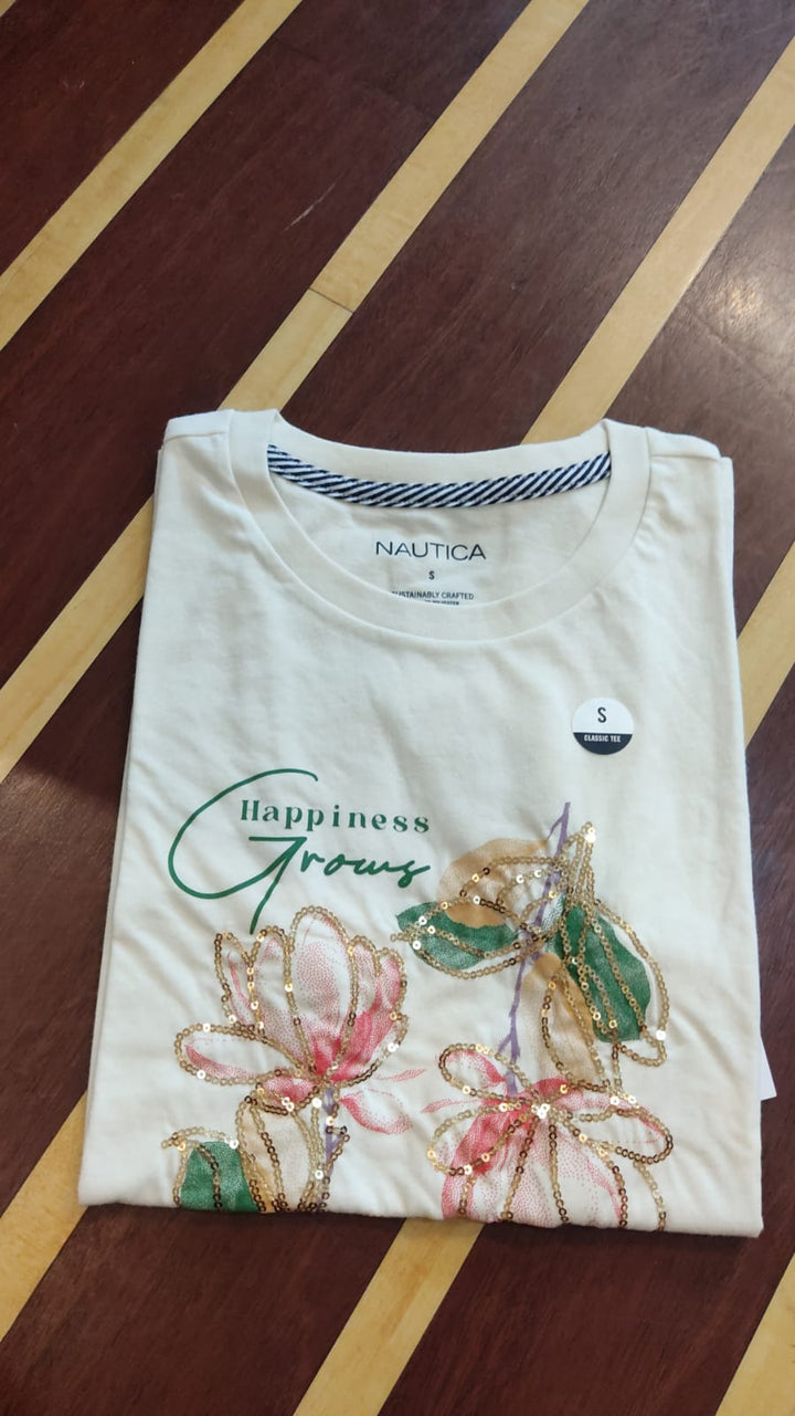 Blusa mujer (cuello redondo) NAUTICA - Talla S
