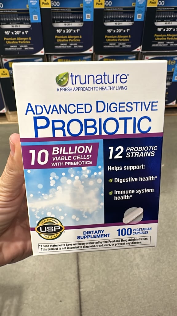 TruNature Advanced / Digestive Probiotic / 100 cápsulas vegetarianas / CST082926-000