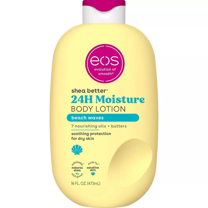 EOS / Shea Better 24H Moisture Body Lotion / Beach Waves / 16 fl oz (473ml) / MISC 2026