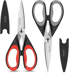 DC / Tijeras de cocina multiusos resistentes / 2-Pack / iBayam